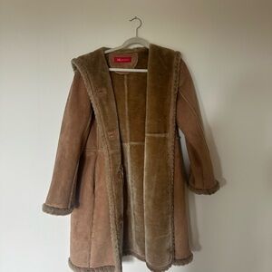 Anne Klein Women's Tan Teddy Jacket